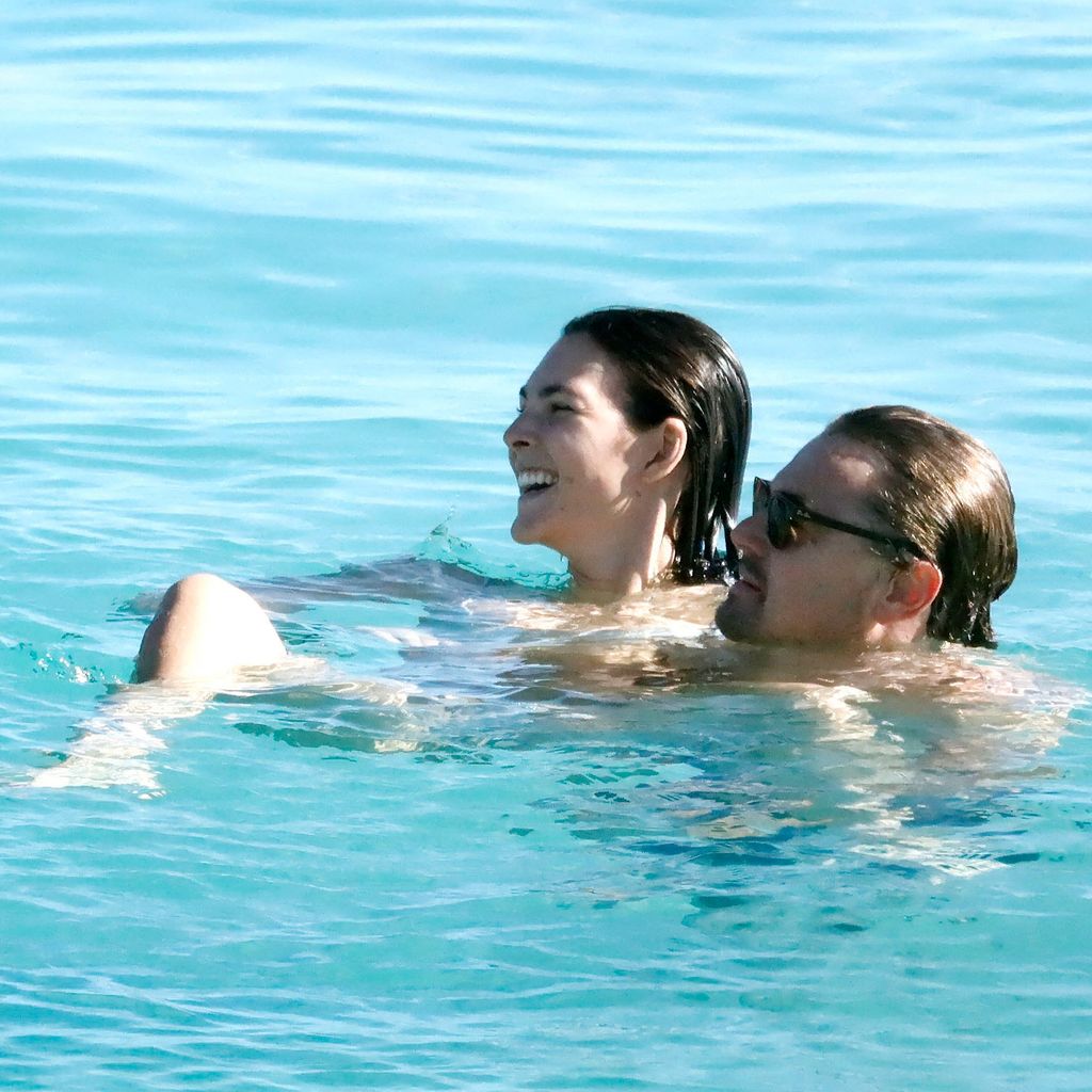 Vittoria Ceretti und Leonardo DiCaprio im Urlaub auf St. Barts, Dezember 2024