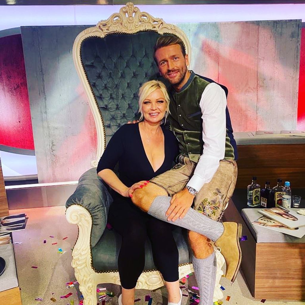 Vivian Schmitt und Christian Düren im Juli 2021