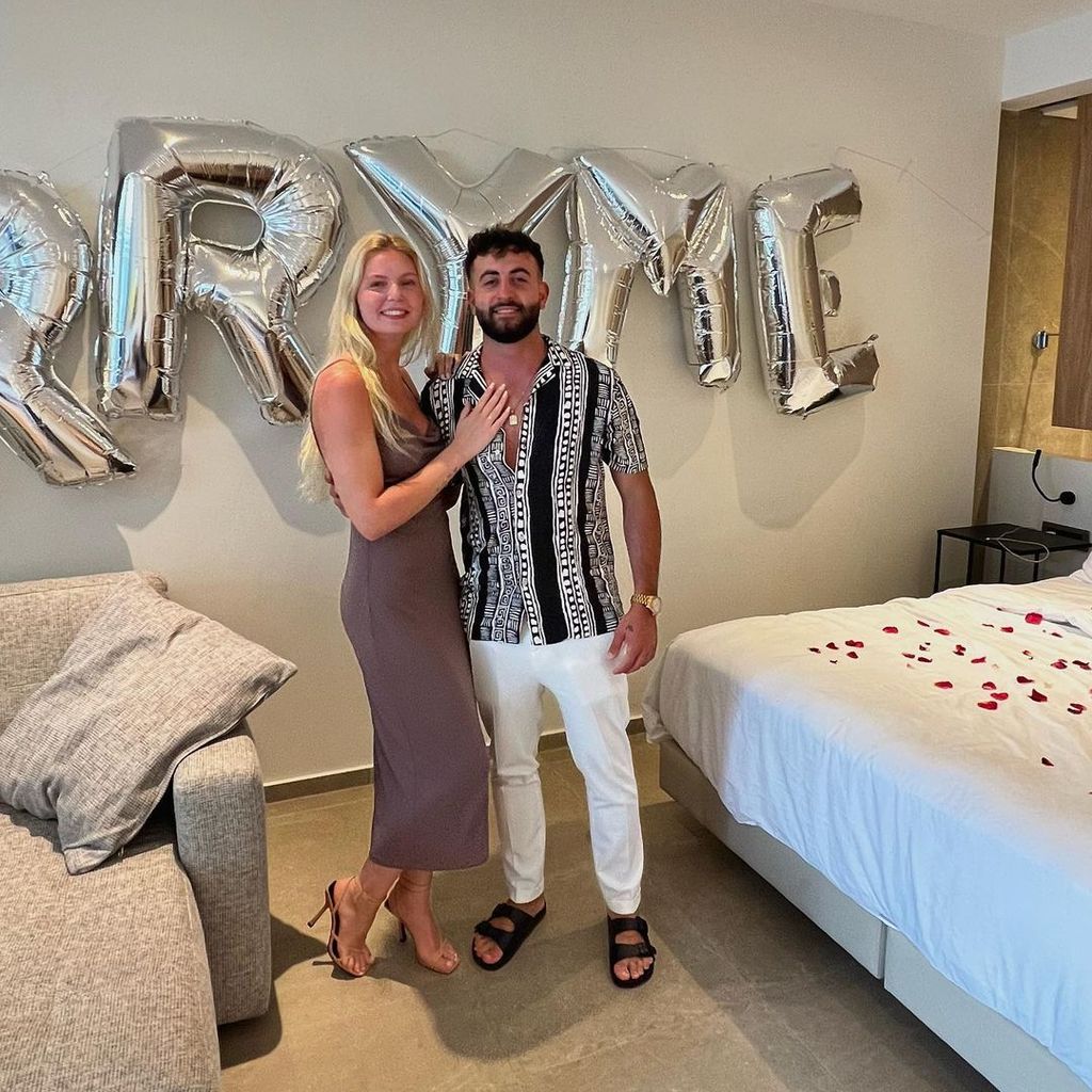 Vivien Sterk und ihr Partner Kerem im August 2022
