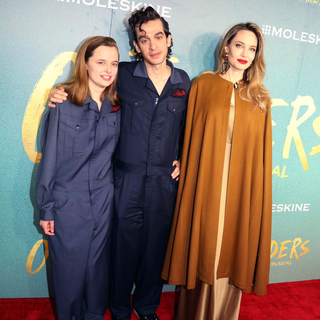 Vivienne Jolie-Pitt, Justin Levine und Angelina Jolie, 2024