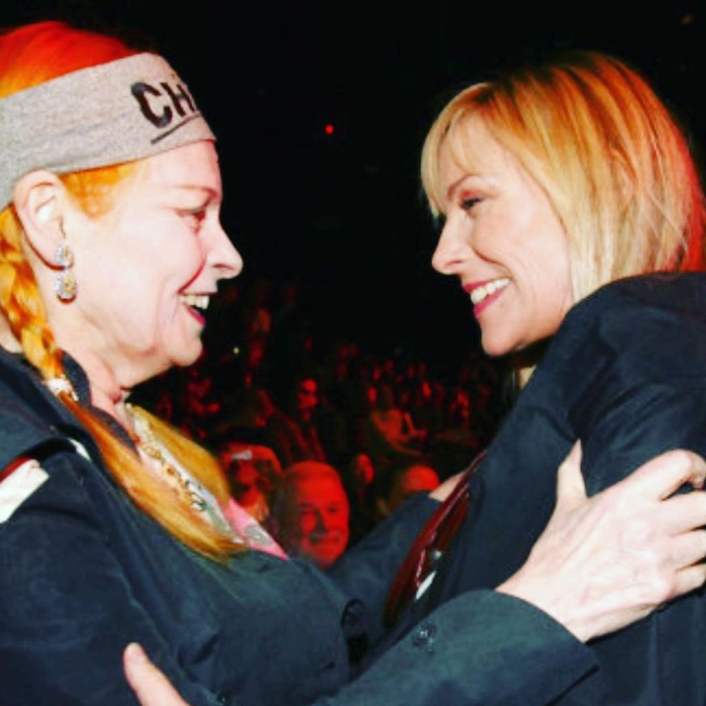 Vivienne Westwood und Kim Cattrall