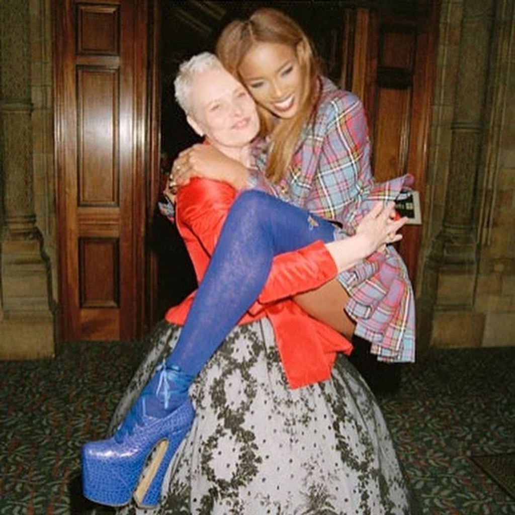 Vivienne Westwood und Naomi Campbell