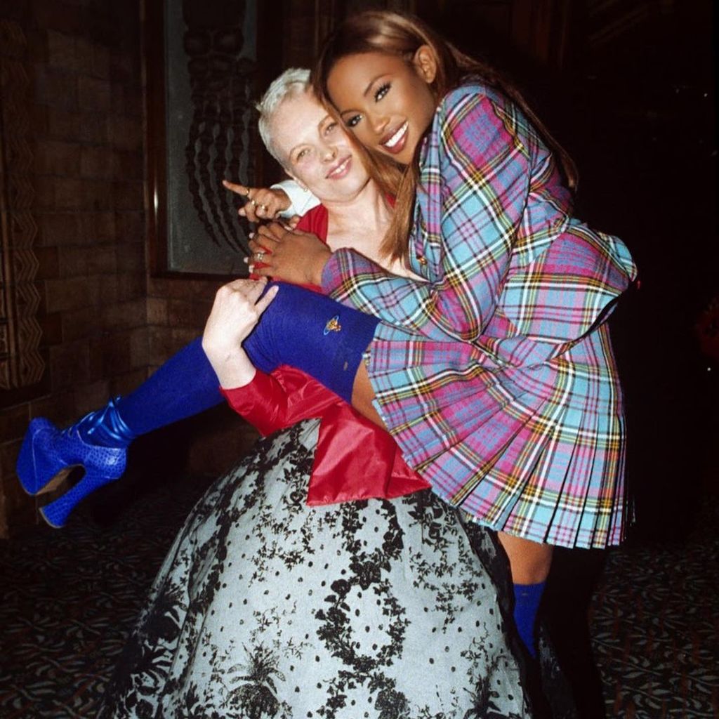 Vivienne Westwood und Naomi Campbell