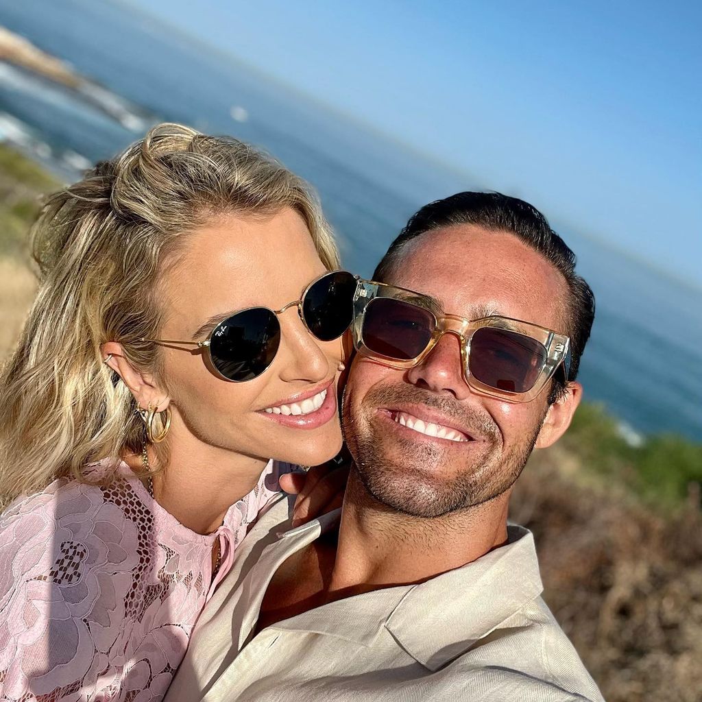 Vogue Williams und Spencer Matthews im Spanienurlaub 2023
