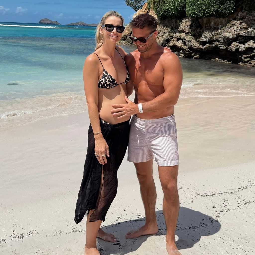 Vogue Williams und Spencer, April 2026