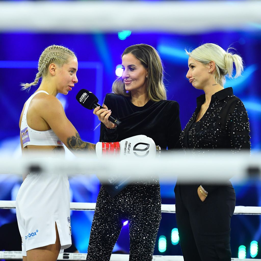 Walentina Doronina, Charlotte Würdig und Carina Spack bei "The Ultimate Hype"
