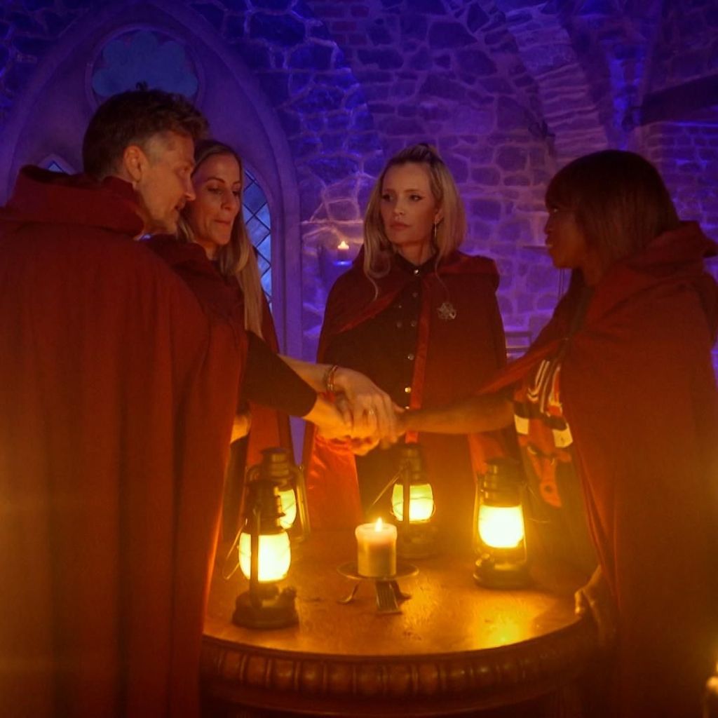 Wayne Carpendale, Charlotte Würdig, Mirja du Mont und Motsi Mabuse bei "Die Verräter", 2025