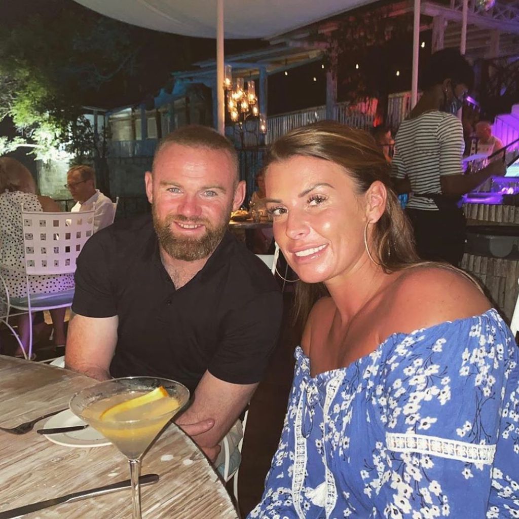 Wayne Rooney mit seiner Frau Coleen