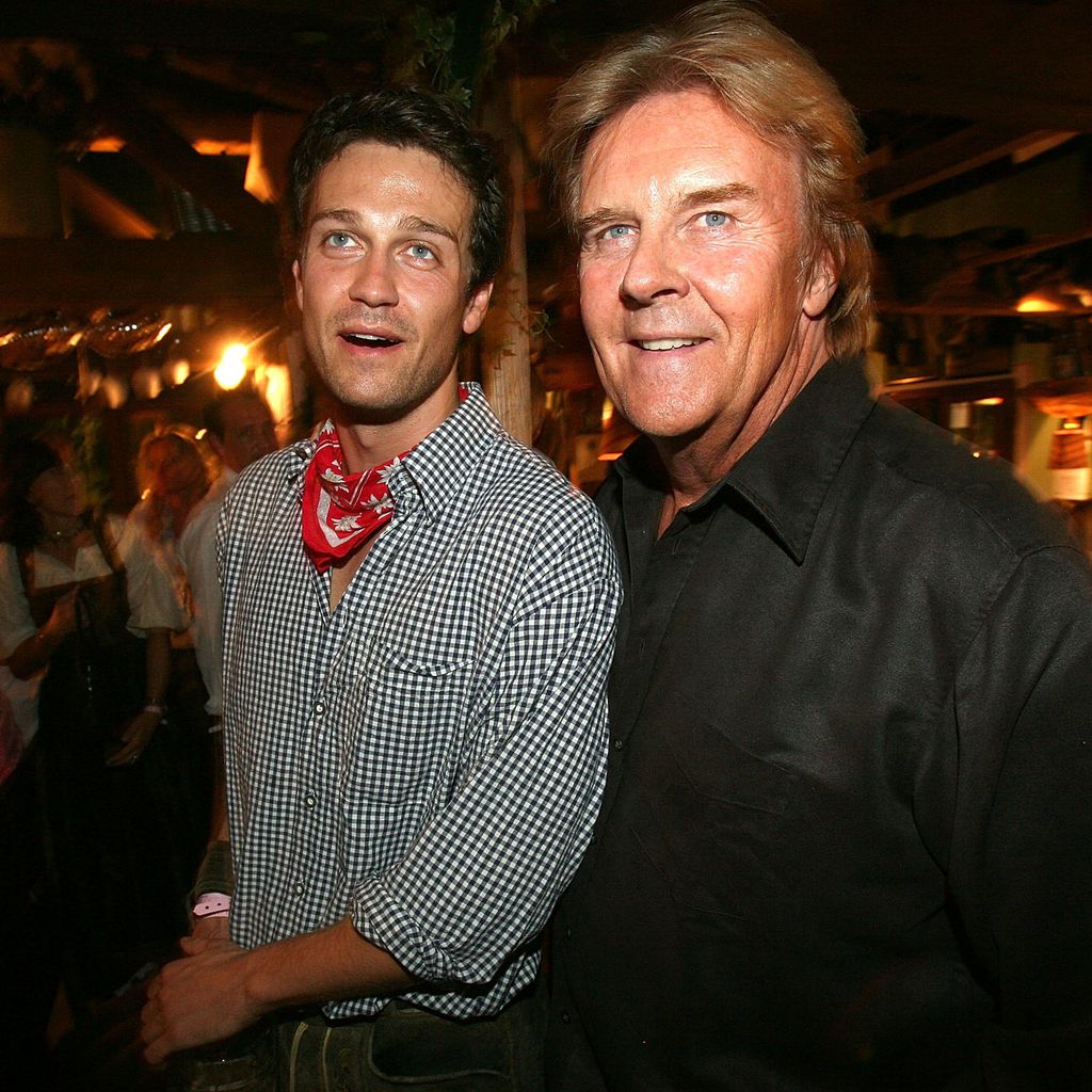 Wayne und Howard Carpendale bei der Almauftriebparty in München im September 2007