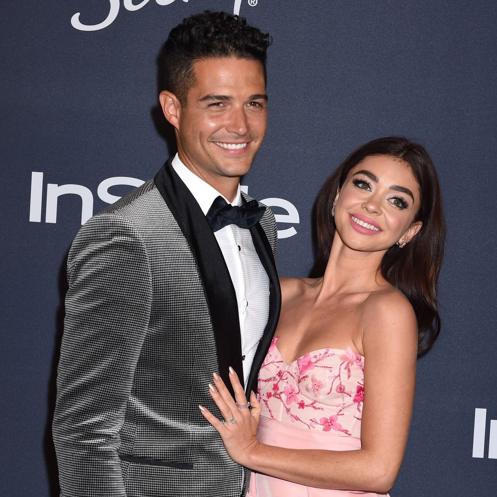 Wells Adams und Sarah Hyland bei der Instyle and Warner Bros Golden Globes After Party Januar 2020