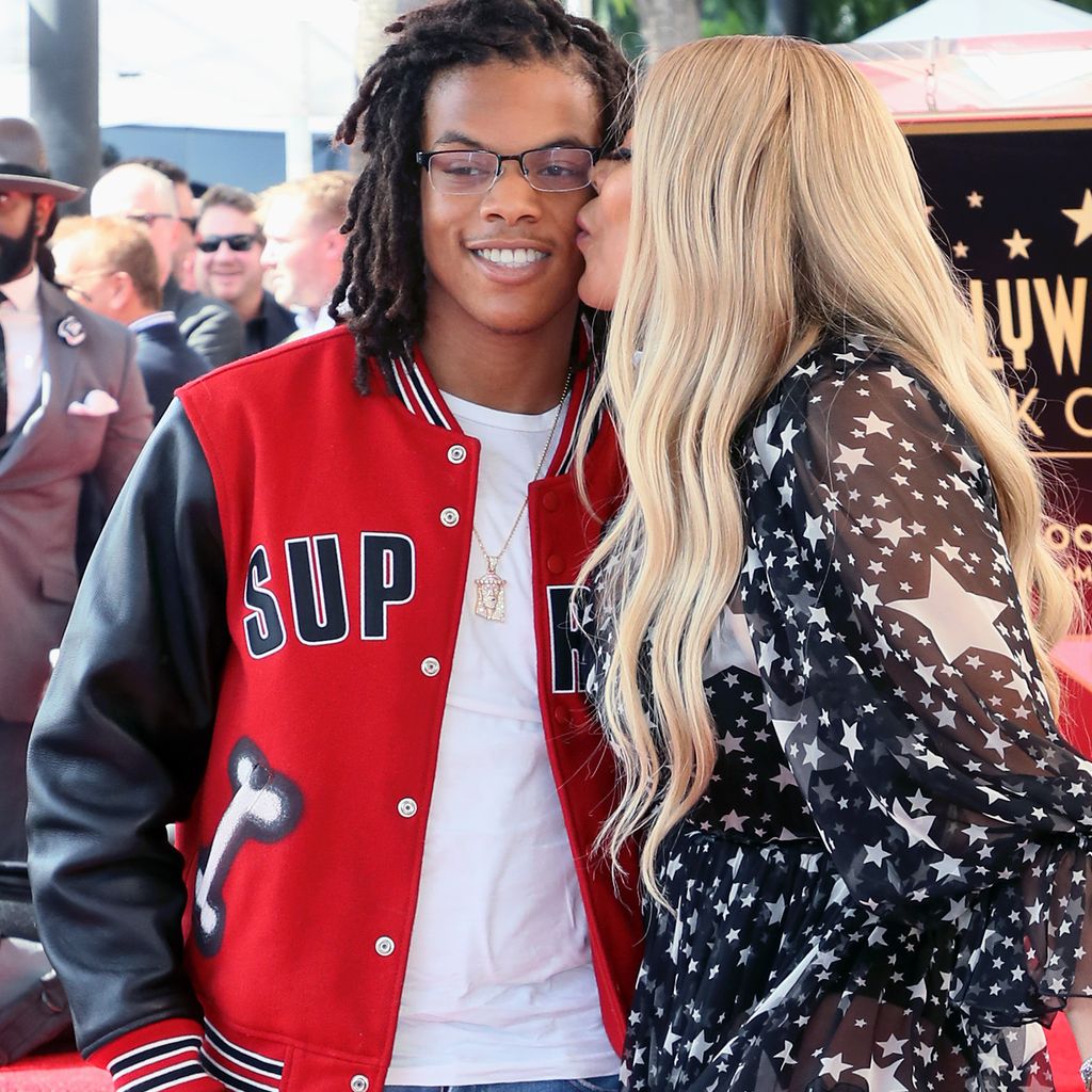 Moderatorin Wendy Williams und ihr Sohn Kevin Hunter Jr.