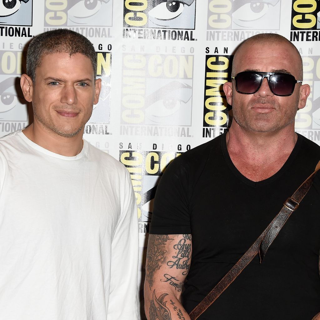 Wentworth Miller und Dominic Purcell in San Diego im Jahr 2016