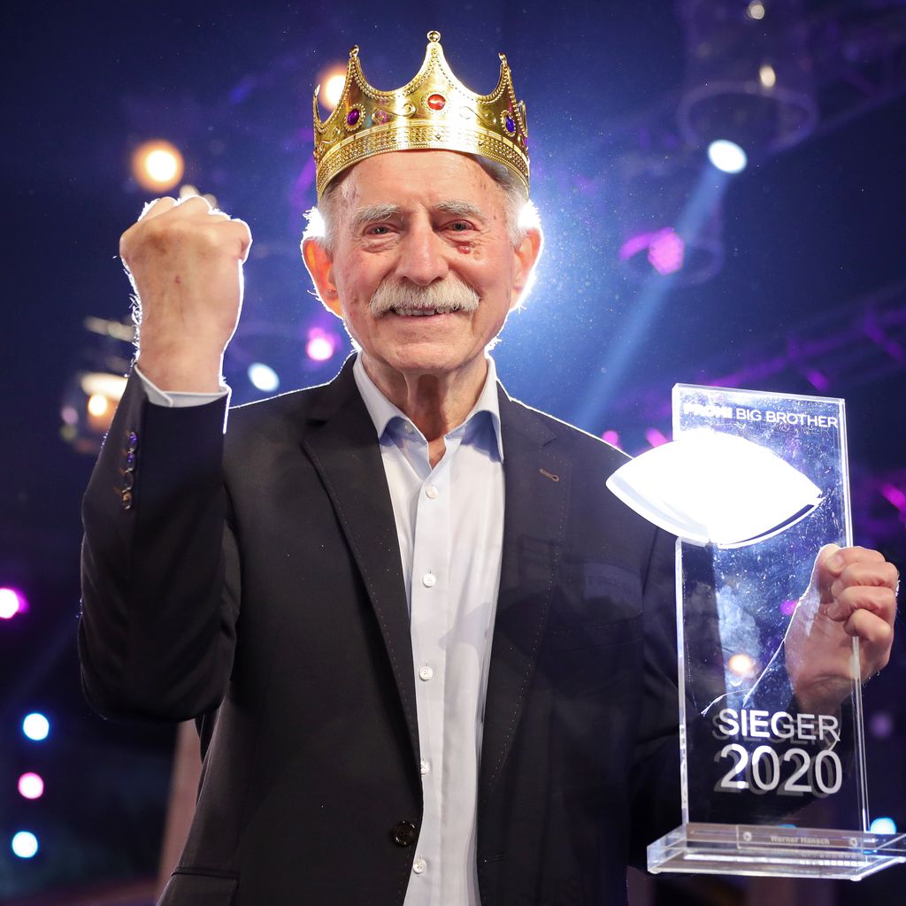 Werner Hansch beim "Promi Big Brother"-Finale 2020