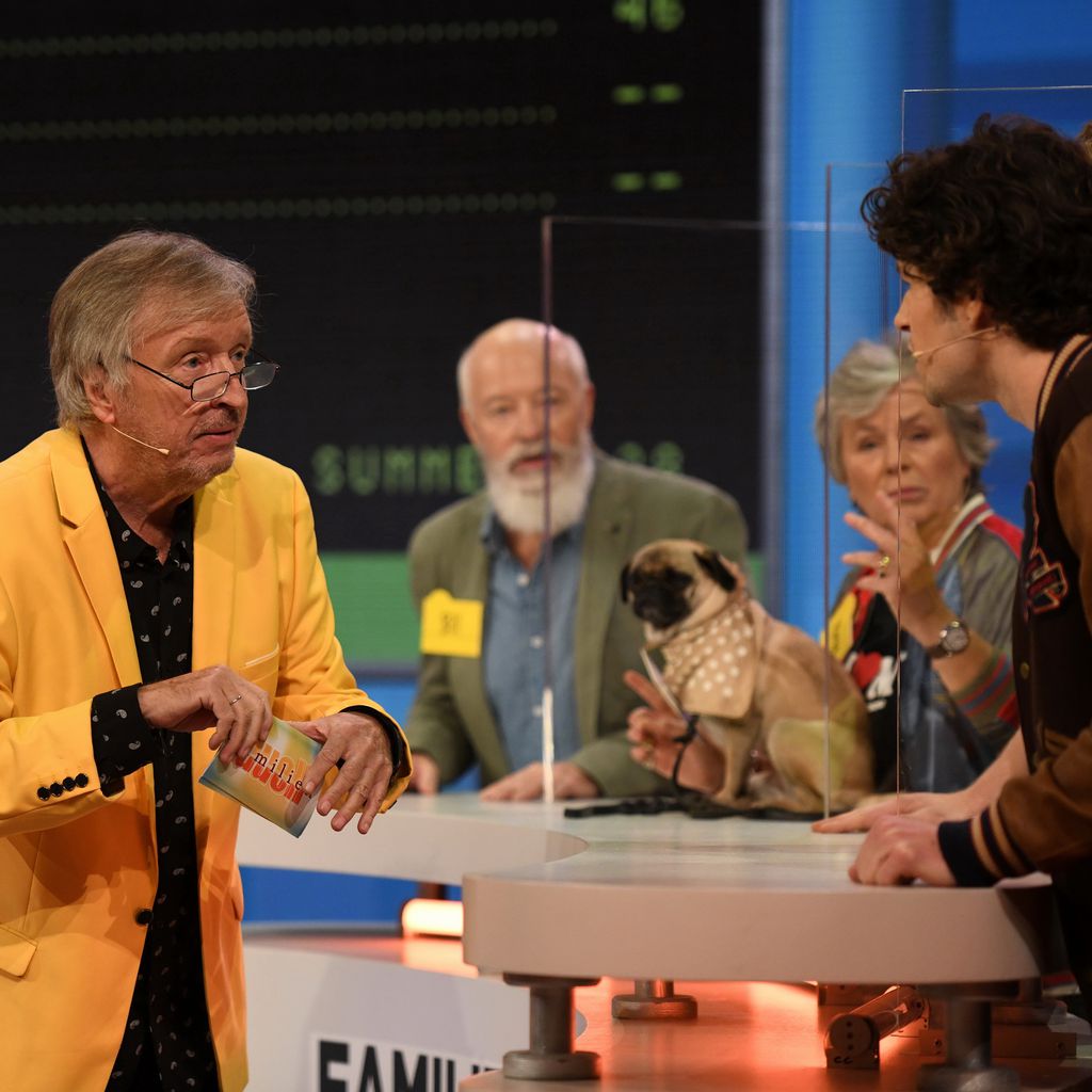 Werner Schulze-Erdel, Bill Mockridge, Margie Kinsky, Liam Mockridge und Luke Mockridge