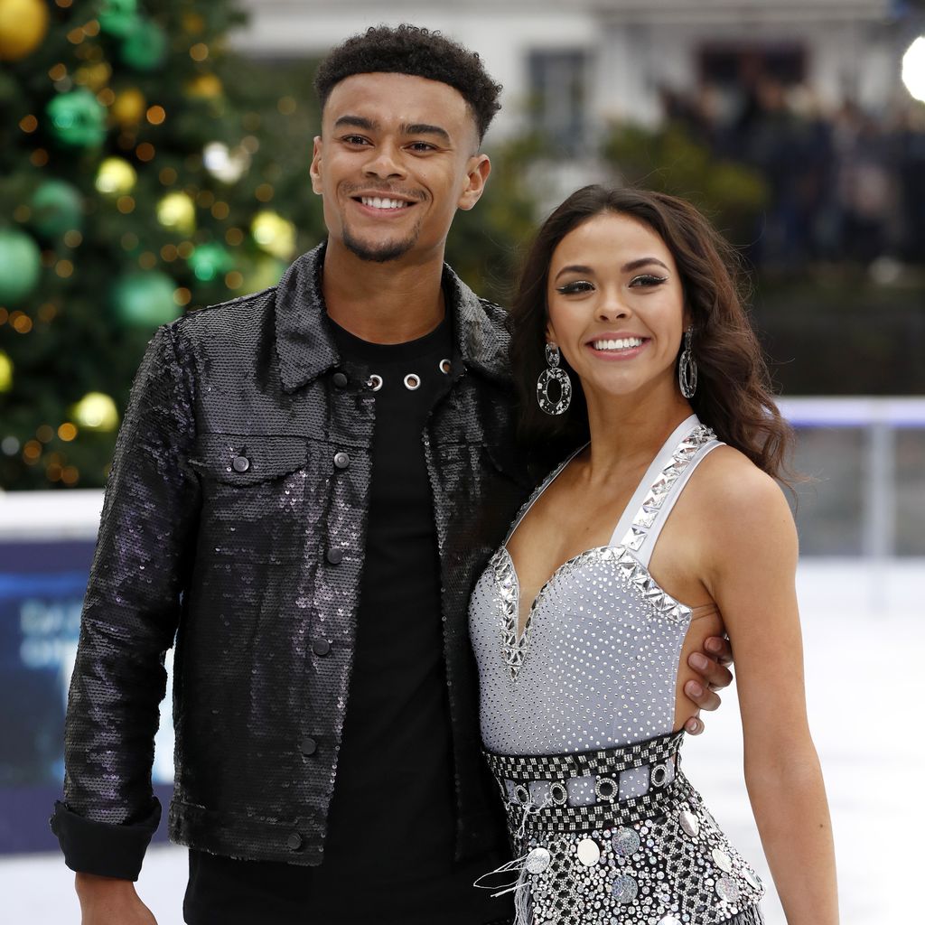 Wes Nelson und Vanessa Bauer, britische "Dancing on Ice"-Stars