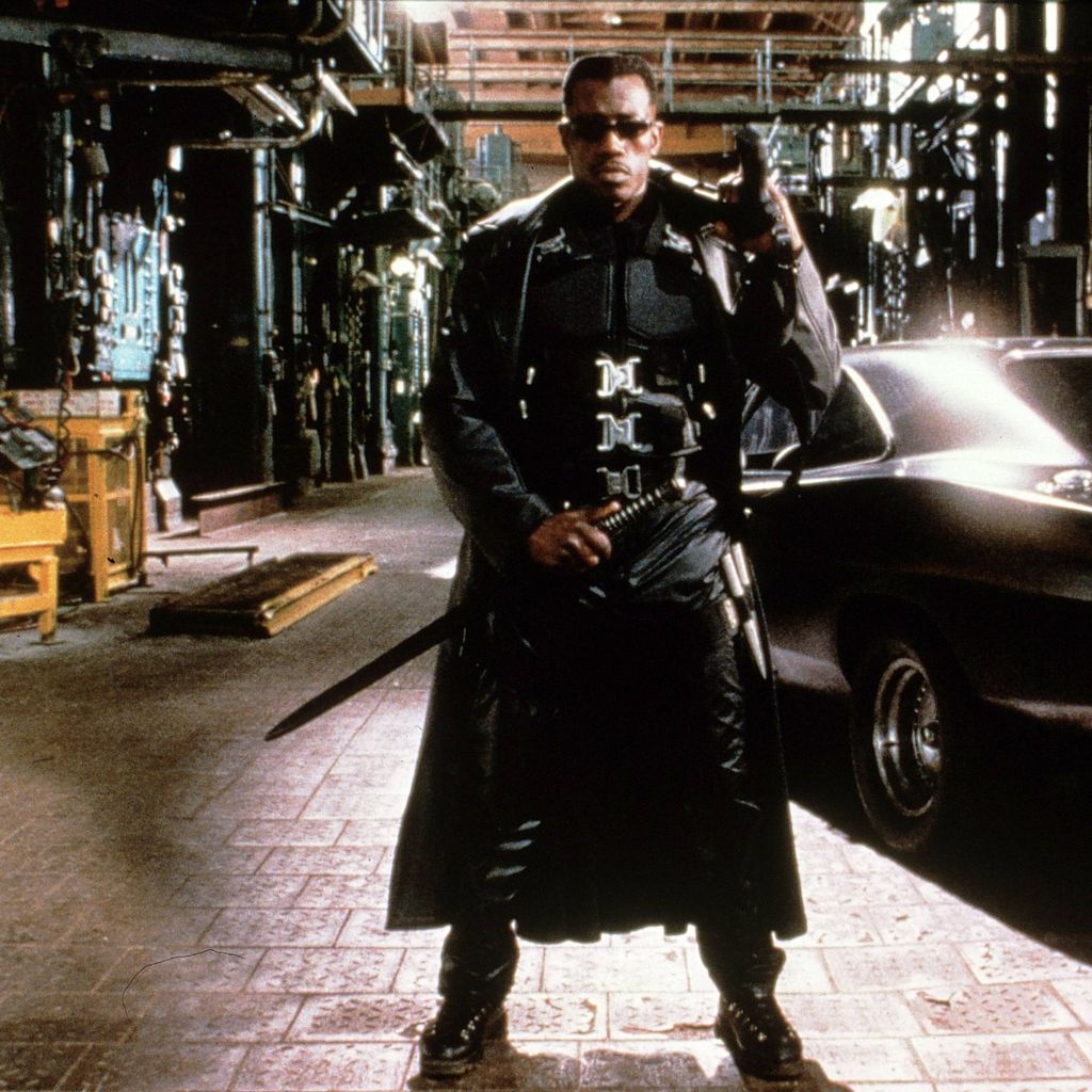 Wesley Snipes in "Blade", 1998