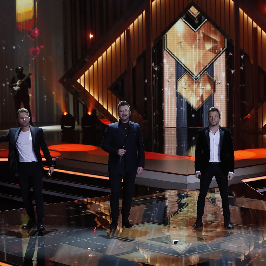 Westlife bei der Verleihung der Goldenen Kamera