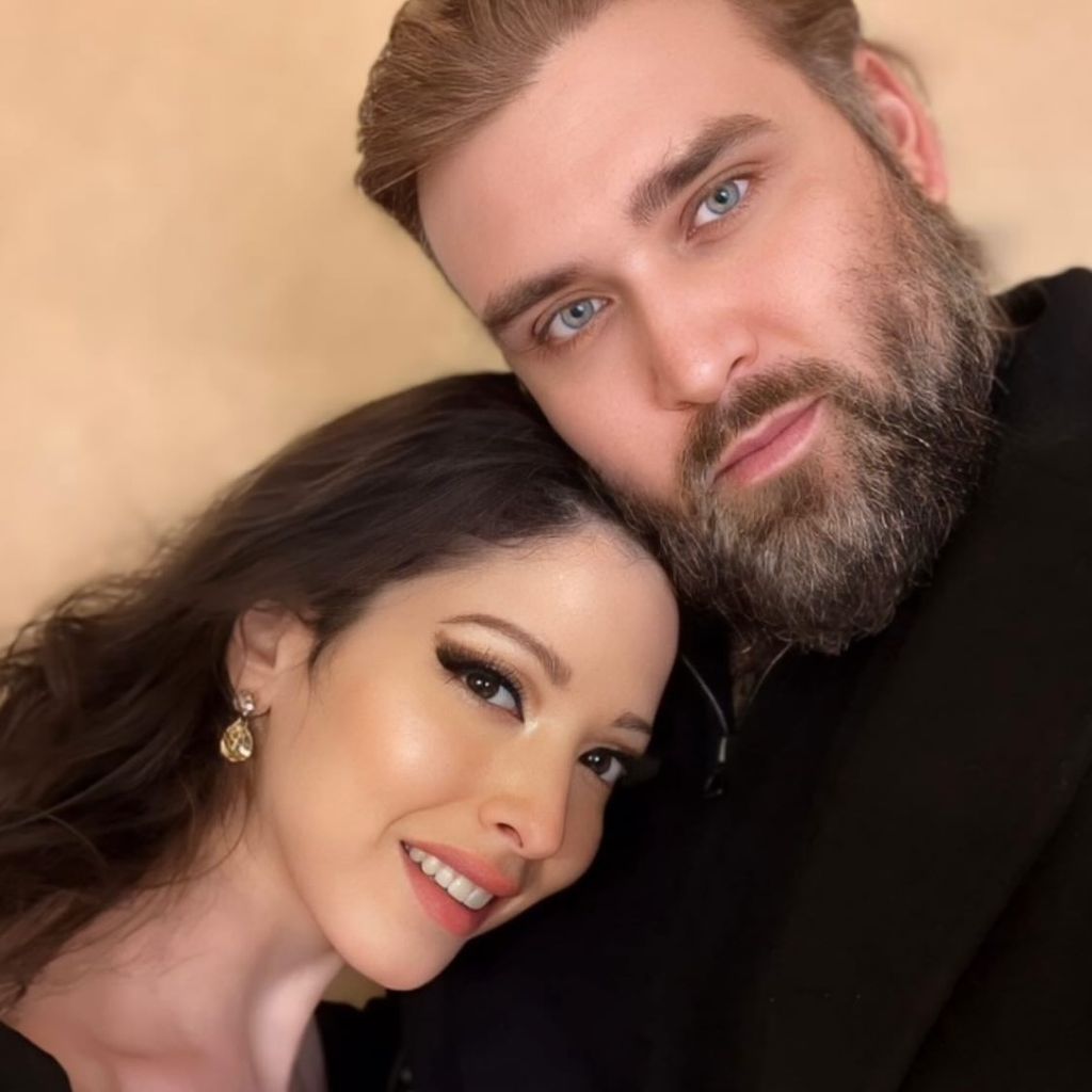 Weston Cage mit seiner Partnerin, Januar 2025