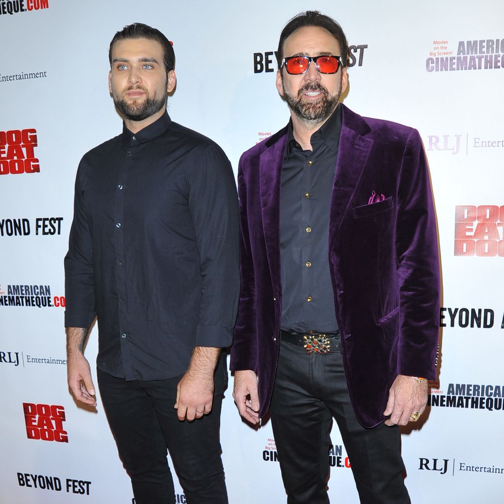 Weston Cage und sein Vater Nicolas Cage