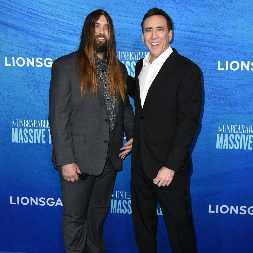Weston Cage und Nicolas Cage im April 2022