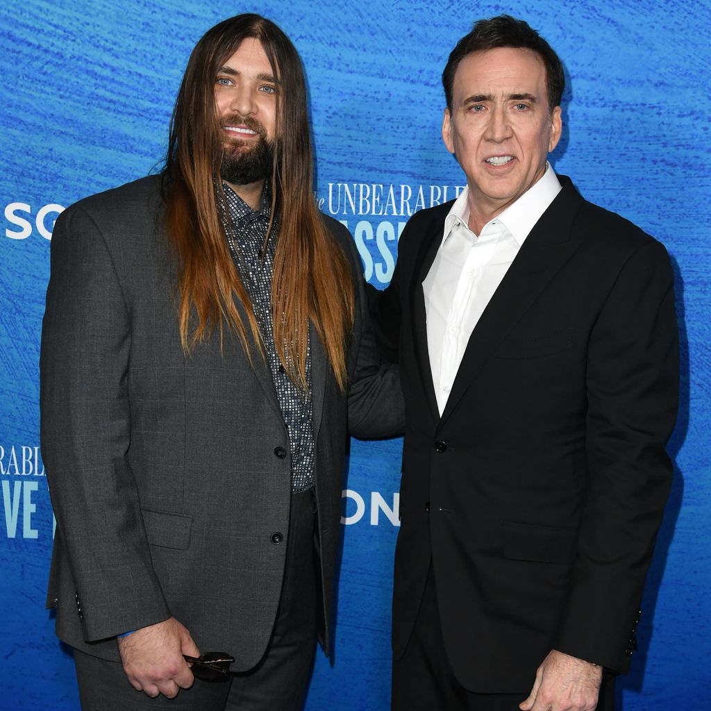 Weston und Nicolas Cage, April 2022