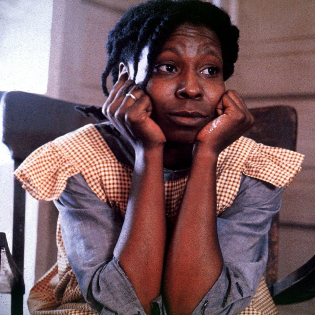 Whoopi Goldberg in ihrer Rolle als Celie in "Die Farbe Lila" aus dem Jahr 1986