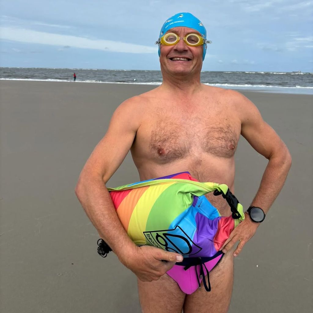 Moderator Wigald Boning im August 2025 auf Langeoog