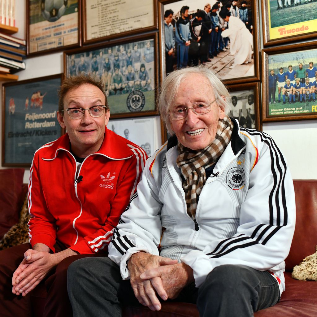 Wigald Boning und Rudi Gutendorf