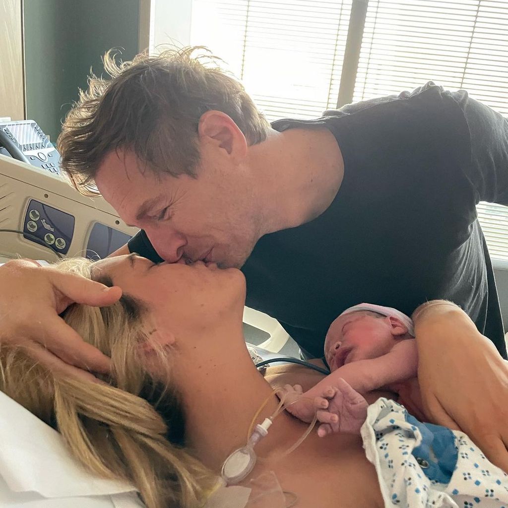 Will Kopelman, seine Frau Allie und ihr Baby