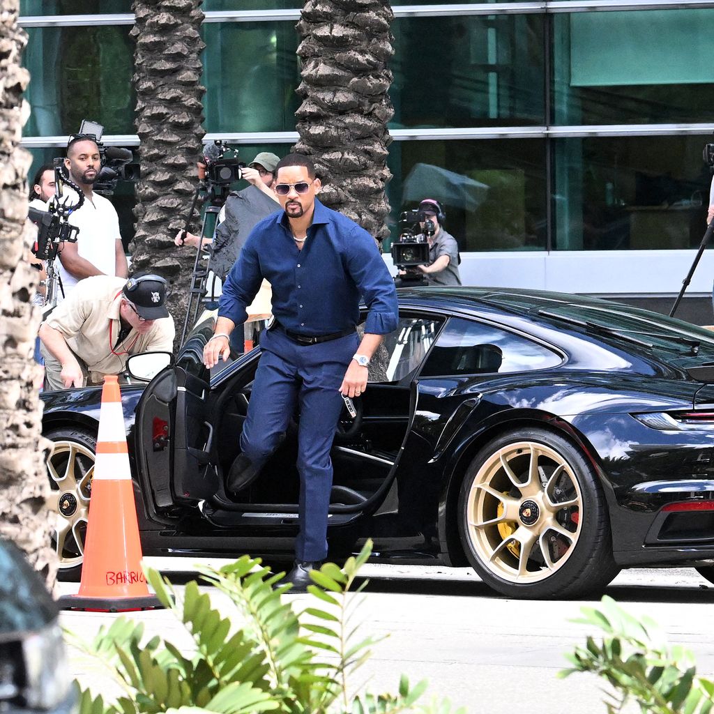 Will Smith am Set von "Bad Boys 4", 2024