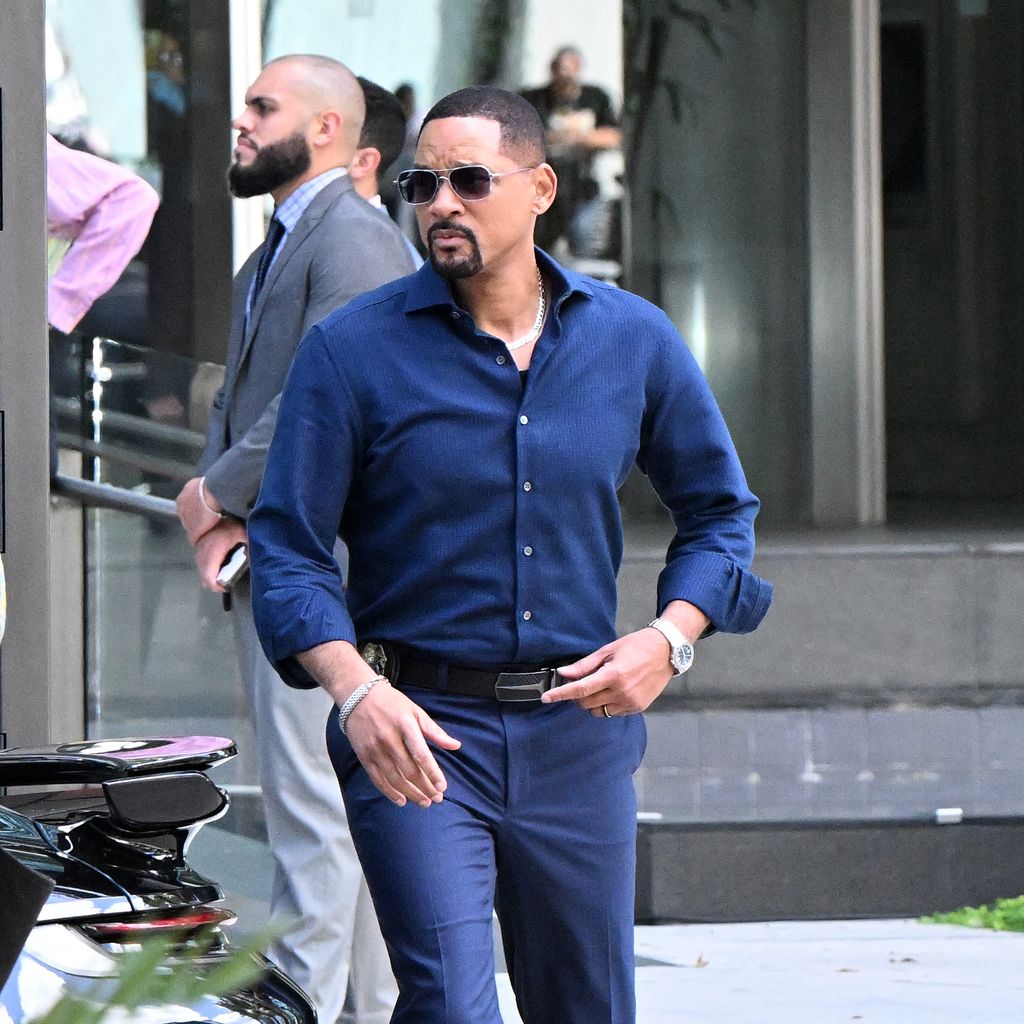 Will Smith am Set von "Bad Boys 4", 2024