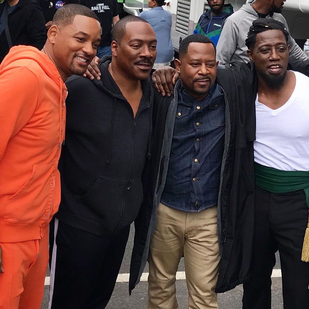 Will Smith, Eddie Murphy, Martin Lawrence und Wesley Snipes
