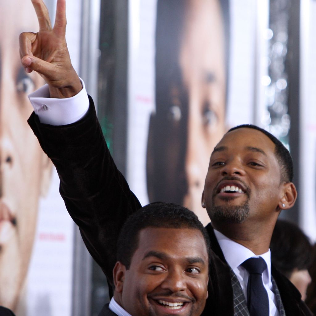 Will Smith und Alfonso Ribeiro bei der Filmpremiere von "Seven Pounds" in Westwood/Kalifornien