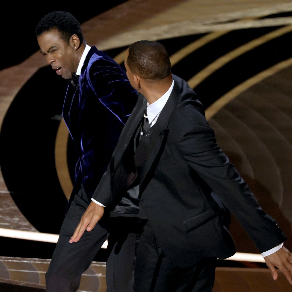 Will Smith (r.) und Chris Rock bei den Oscars, März 2022