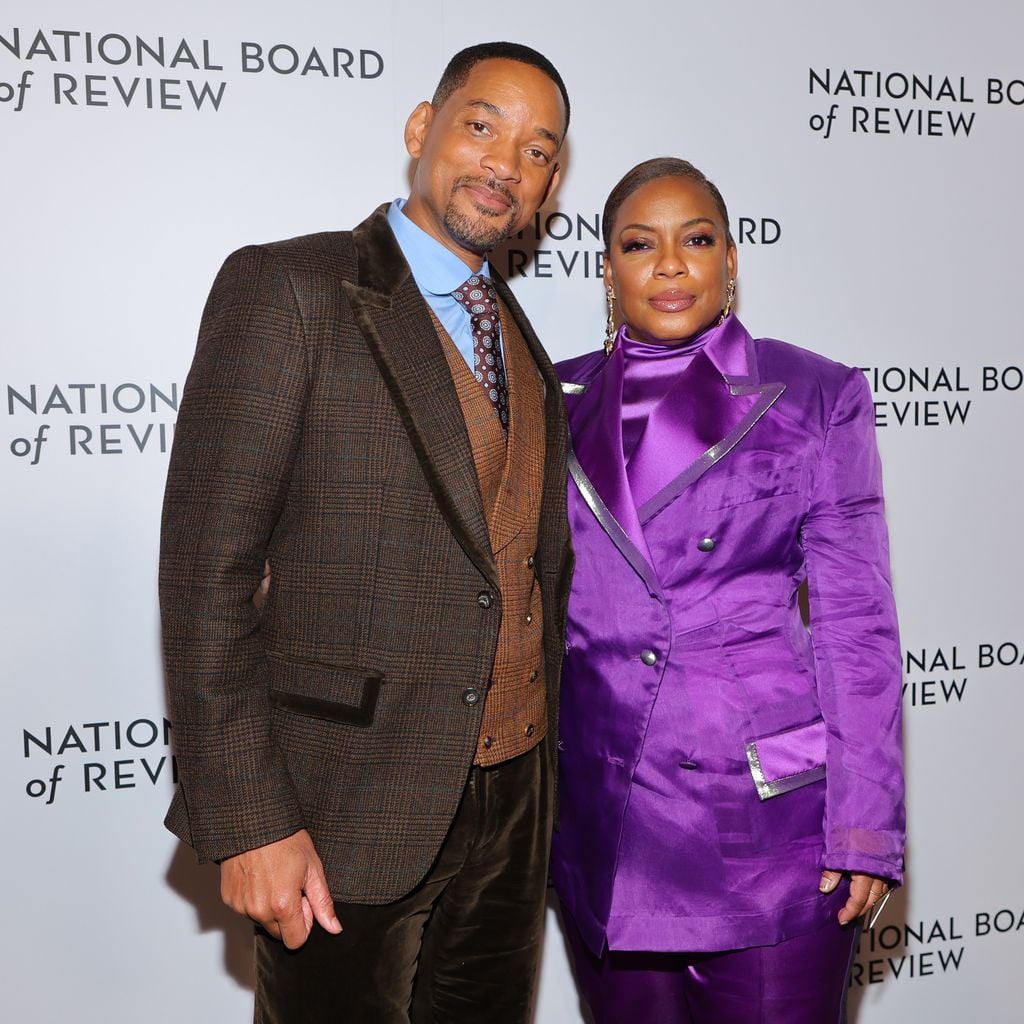 Bei der National Board of Review Gala in New York: Will Smith und Aunjanue Ellis, 15. März 2022