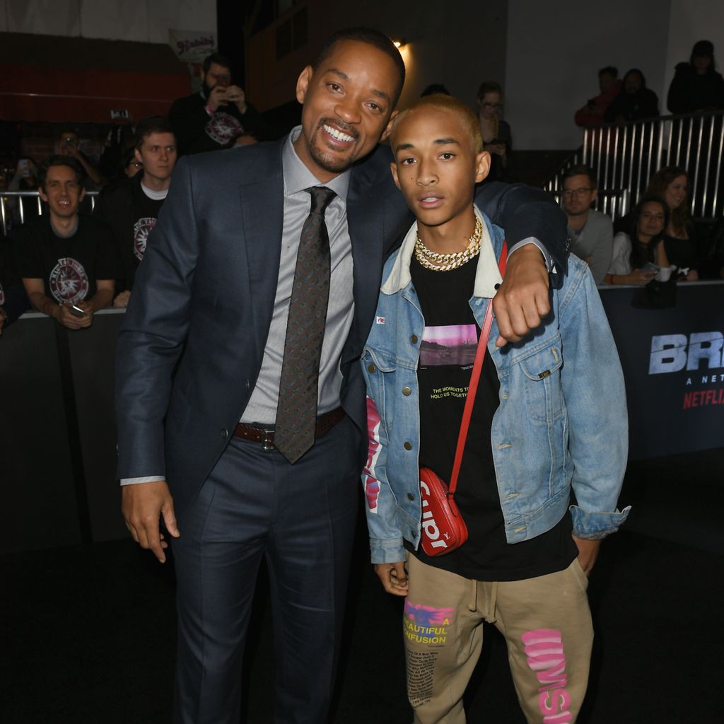 Will Smith und Jaden Smith bei der Premiere von "Bright"