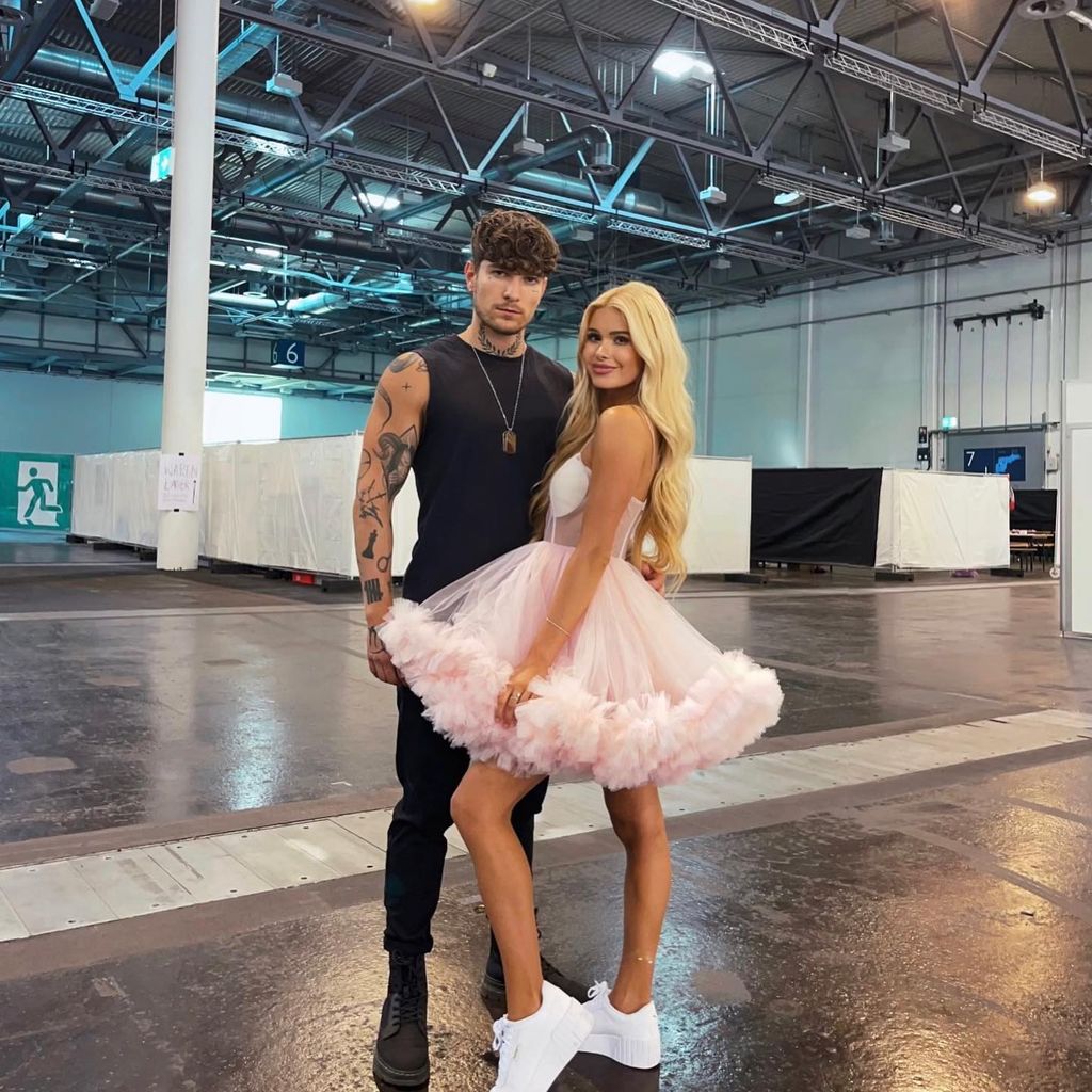 Willi Whey und Pamela Reif bei der GLOW, August 2022