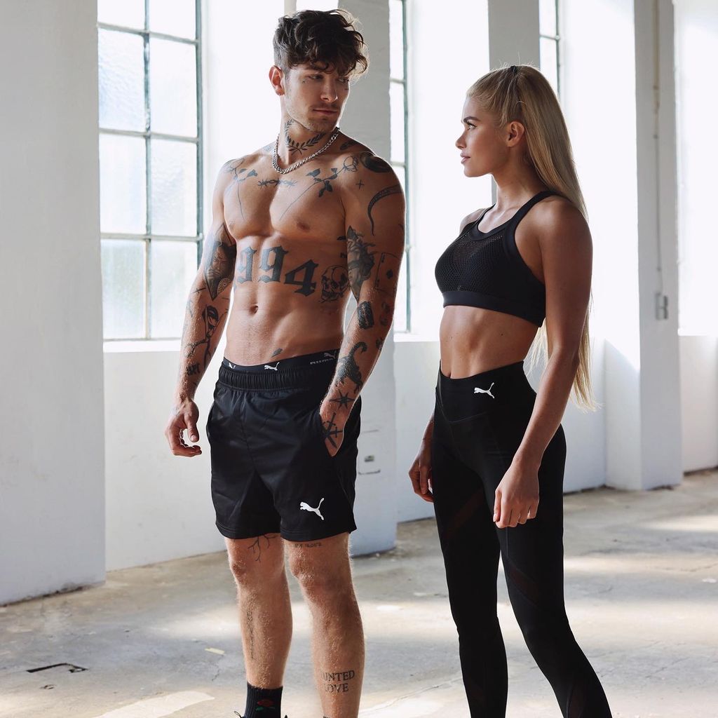 Willi Whey und Pamela Reif im April 2022