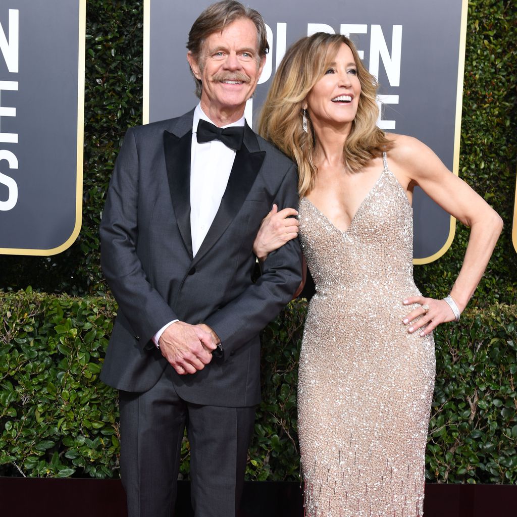 William H. Macy und Felicity Huffman bei den Golden Globes 2019