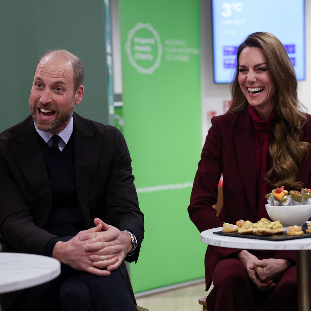 Prinz William und Prinzessin Kate beim Besuch des Charing Cross Hospital in London, 8. Januar 2026
