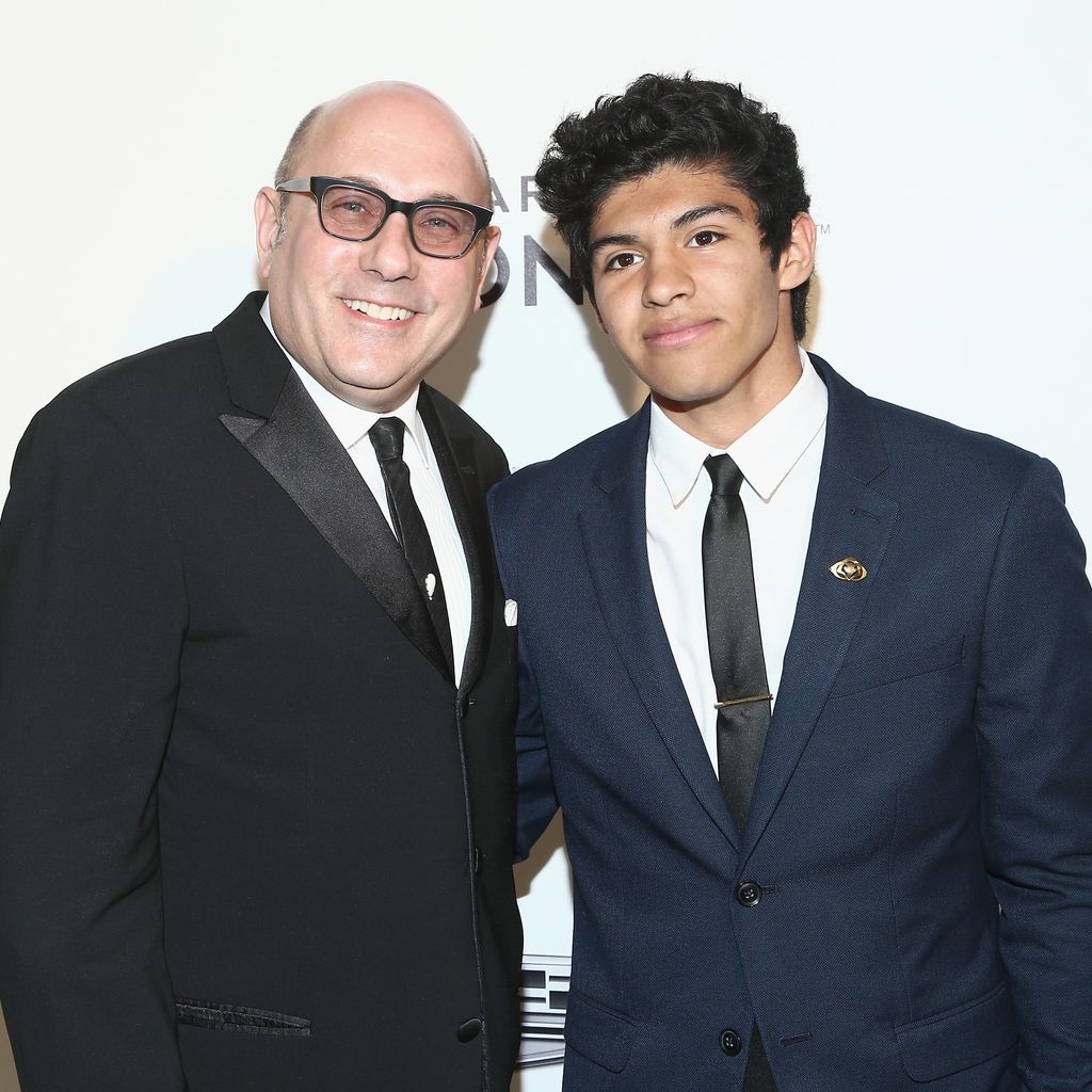 Schauspieler Willie Garson und sein Sohn Nathen Garson