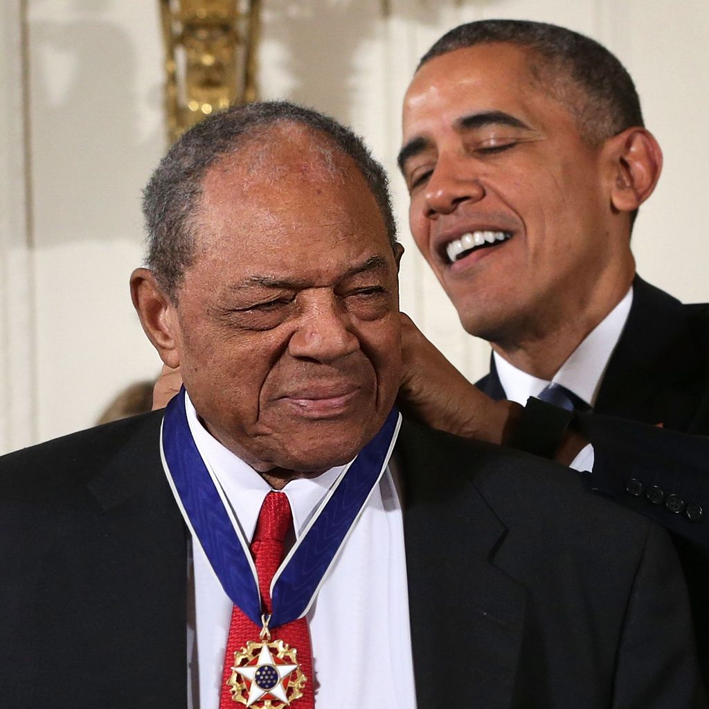 Willie Mays und Barack Obama