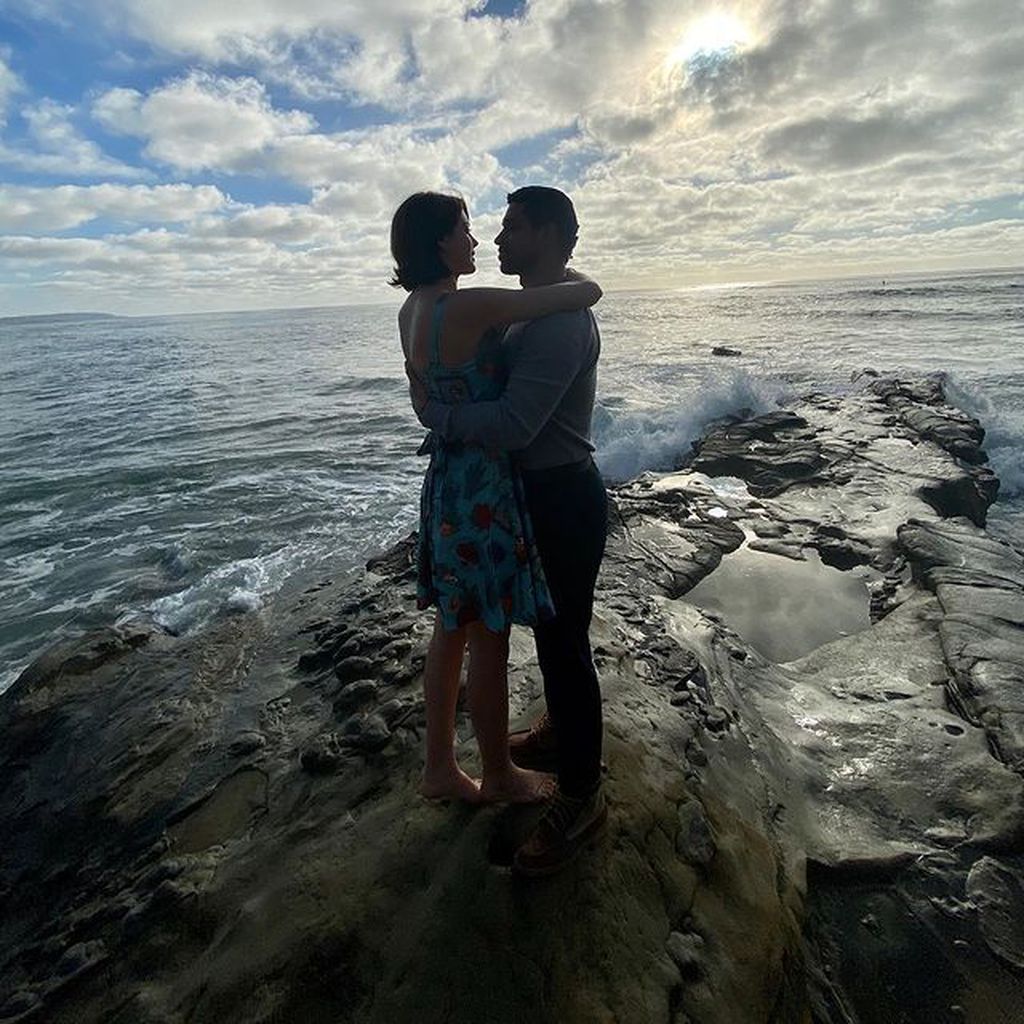 Wilmer Valderrama und seine Partnerin Amanda Pacheco im Februar 2021
