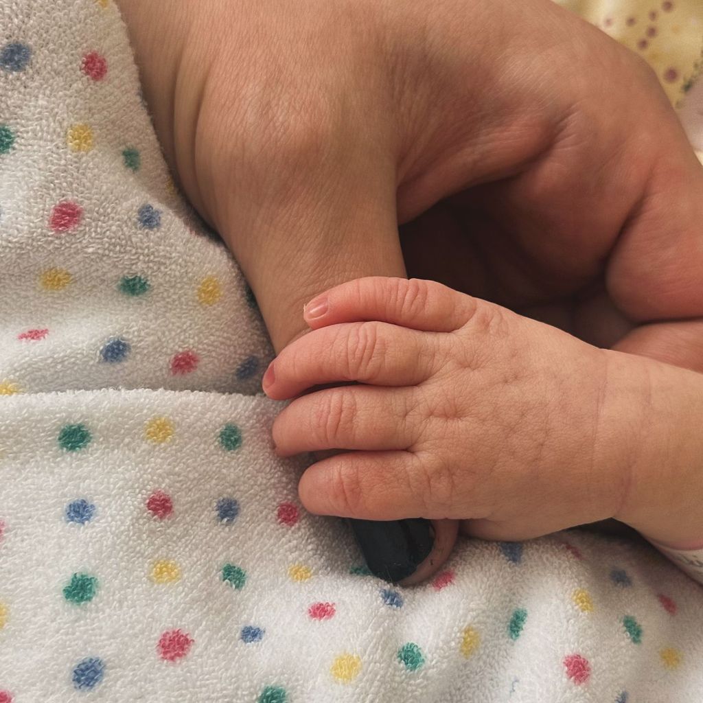 Wilson Gonzalez Ochsenknecht und sein Baby im Juli 2024