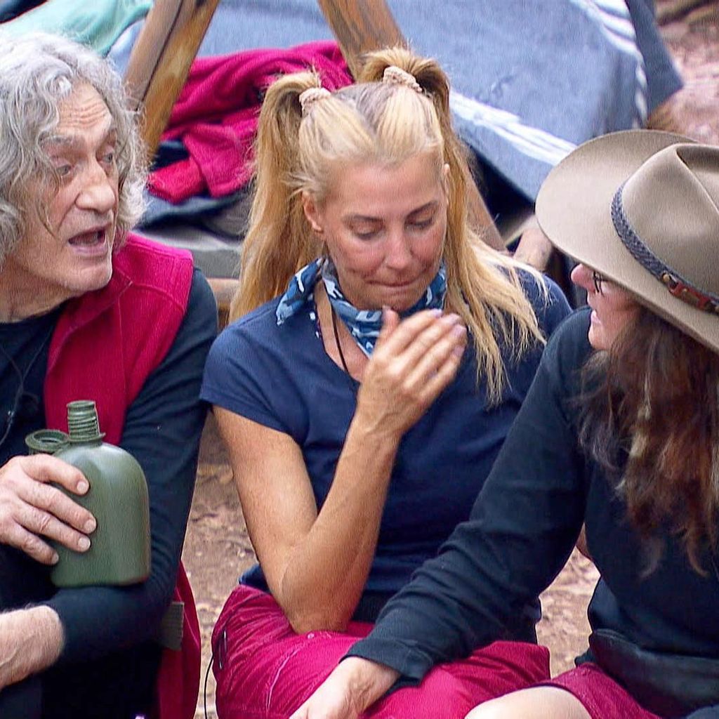 Winfried Glatzeder, Giulia Siegel und Hanka Rackwitz, Kandidaten im Allstars-Dschungelcamp 2024