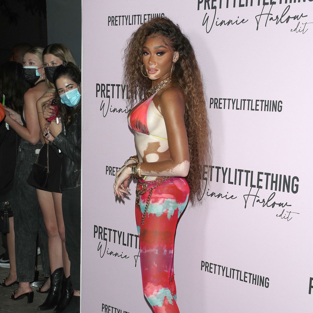 Winnie Harlow beim PLT x Winnie Event im Juli 2021