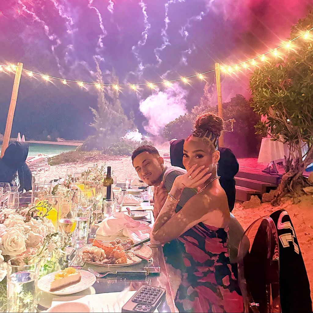 Model Winnie Harlow und NBA-Star Kyle Kuzma
