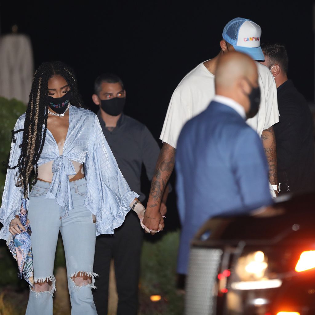 Winnie Harlow und Kyle Kuzma im Juli 2020