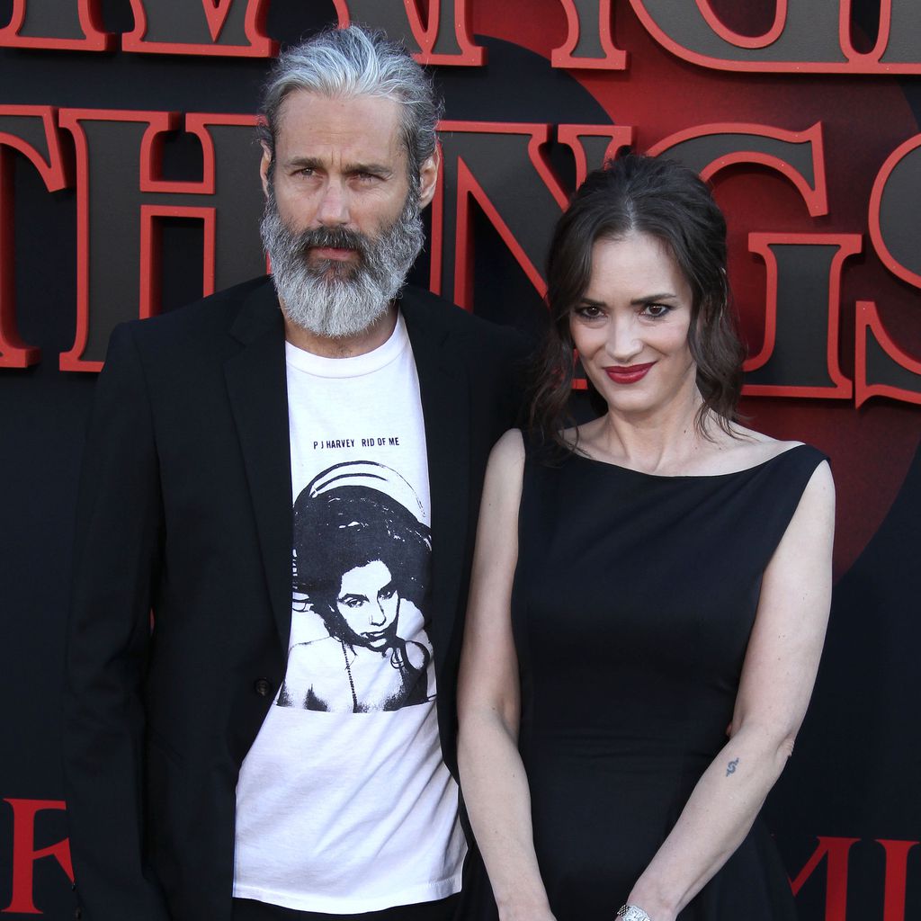 Winona Ryder und Scott Mackinlay Hahn auf der "Stranger Things"-Premiere