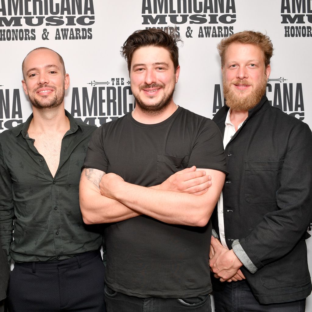 Winston Marshall, Ben Lovett, Marcus Mumford und Ted Dwane 2019